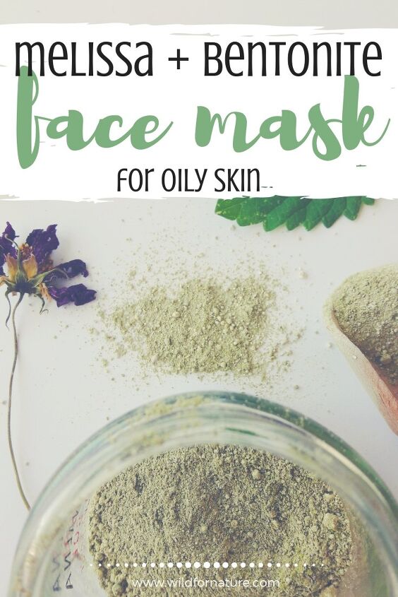 melissa bentonite diy face mask for oily skin