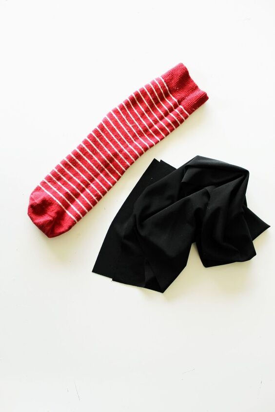 sock sewing pattern to diy your own knee high socks