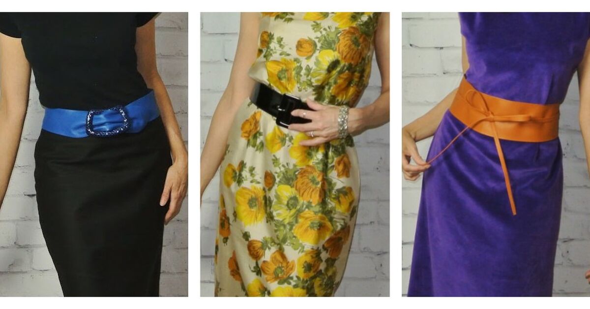 how to belt a loose dress How to Belt a Dress for a Flattering Shape Over 50