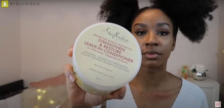 4 really quick easy natural hairstyles plus 1 that s extra, Use leave in conditioner