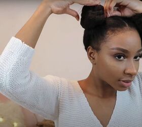 4 really quick easy natural hairstyles plus 1 that s extra, Quick natural hairstyle