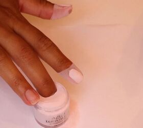 how to do diy dip powder nails at home easy beginner tutorial, How to do dip powder nails