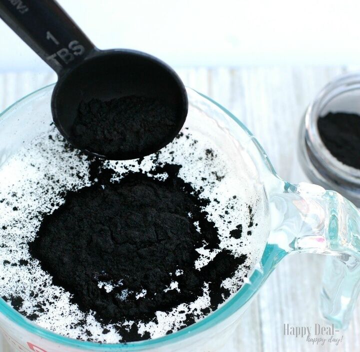 easy diy charcoal in soap recipe