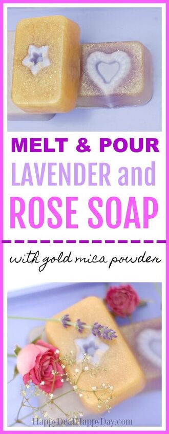 easy melt pour goat milk soap recipes rose lavender soap with gol