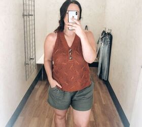 Ways to Style Olive Linen Shorts