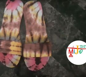 how to easily make sandals from old flip flops contact cement, Basic DIY sandals
