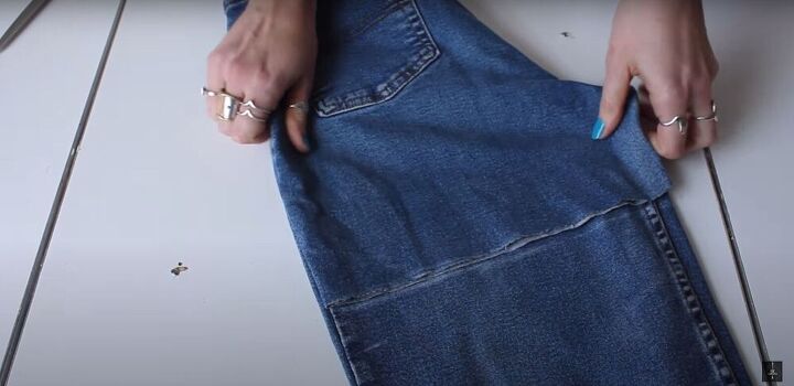 make your own adorable jean shorts with patches without sewing, How to make jean shorts