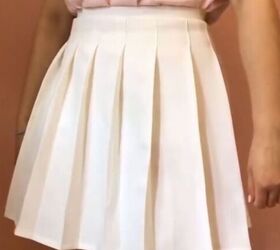 Try This Quick & Easy Tutorial on How to Make a Pleated Skirt