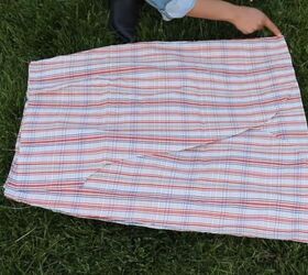 how to make a diy wrap skirt pattern using your own body, Easy sew wrap skirt