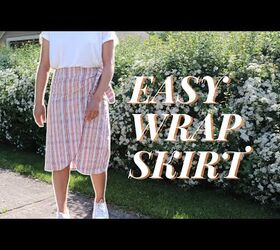 How to Make a DIY Wrap Skirt Pattern Using Your Own Body