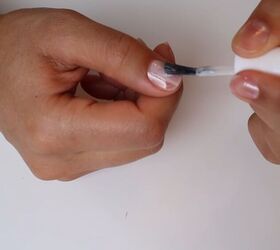 follow this manicure diy tutorial for amazing salon quality nails, Applying the second coat