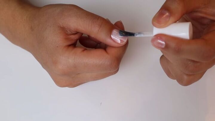 follow this manicure diy tutorial for amazing salon quality nails, Applying the second coat