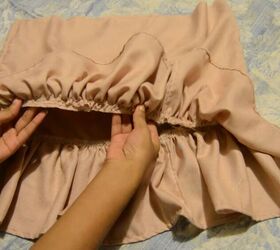try this diy easy ruffle skirt tutorial to make a flouncy summer skirt, DIY ruffle skirt