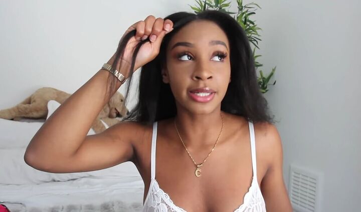 how to do a fierce sleek ponytail on natural hair using bundles