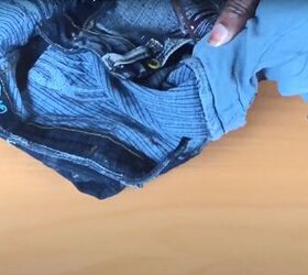 this 2 diy maternity jeans hack was inspired by khloe kardashian, How to make your jeans into maternity jeans