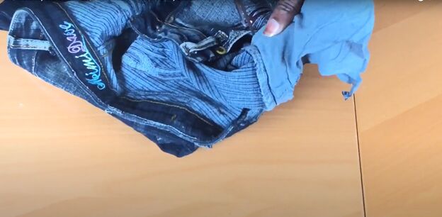 this 2 diy maternity jeans hack was inspired by khloe kardashian, How to make your jeans into maternity jeans