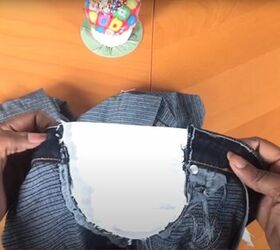 this 2 diy maternity jeans hack was inspired by khloe kardashian, How to make normal jeans into maternity