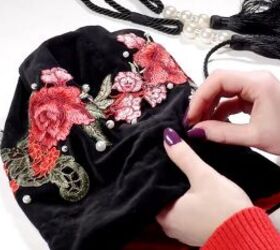 how to make a bucket bag 8 easy steps to create this magical purse, Adding the cords and straps