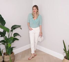 how to wear white jeans 10 simple elegant outfits for summer, What to wear with white jeans