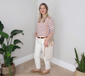 how to wear white jeans 10 simple elegant outfits for summer, Classic white jeans outfit