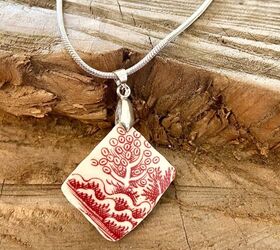 How to Make a Vintage Ceramic Pendant Necklace