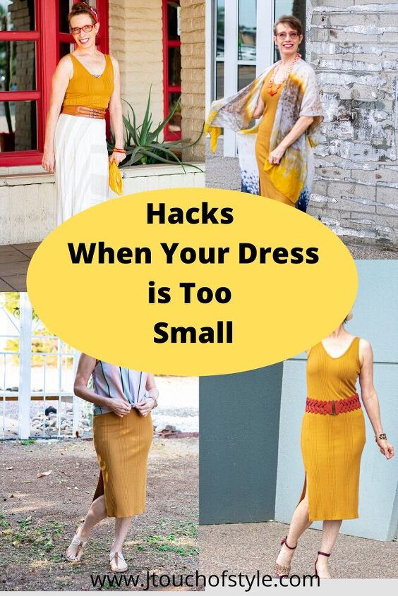 4 hacks for when your dress is too small