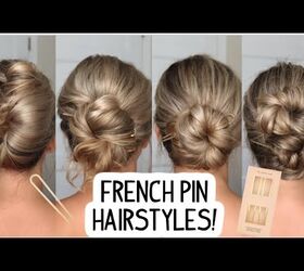 How to Use U-Shaped Hairpins - 4 Cute Hairstyle Ideas | Upstyle