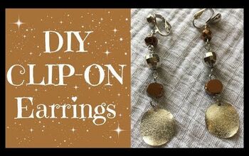 How to Make Cute Clip-On Earrings & Easily Convert Earrings to Clip-On
