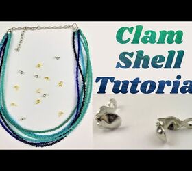 Need Some DIY Bead Necklace Ideas? Try a Cute Design With Clamshells