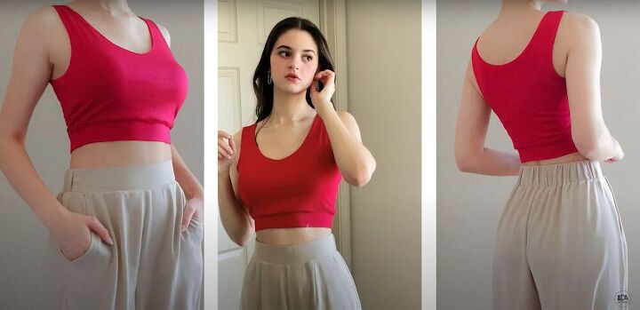 how to sew a crop top from scratch simple step by step tutorial, How to sew a crop top