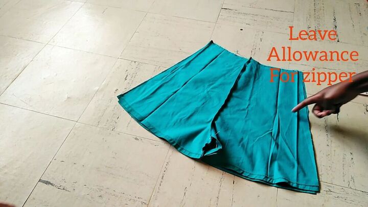 these diy high waisted shorts are a fantastic skirt flip idea, Make shorts from a skirt