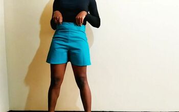 These DIY High-Waisted Shorts Are a Fantastic Skirt Flip Idea