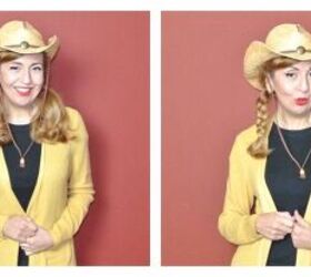 how to wear your hair with a hat
