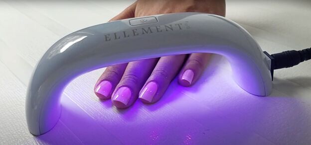 easy at home manicure how to cure gel nail polish with an led light, How to cure gel polish with an LED light