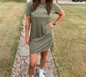 how to style t shirt dresses