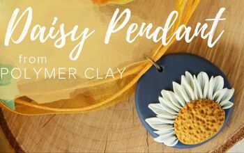 How to Make Polymer Clay Pendants - Adorable Daisy Pendant Tutorial