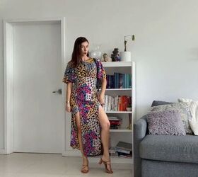 11 comfy summer dresses that will make you look feel amazing, Floral summer dress with thigh slits