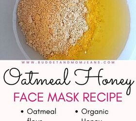 how to make diy honey oatmeal face mask for at home facials