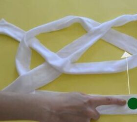 how to make a headband 3 cool ways to make a fabric headband, How to do a Celtic knot