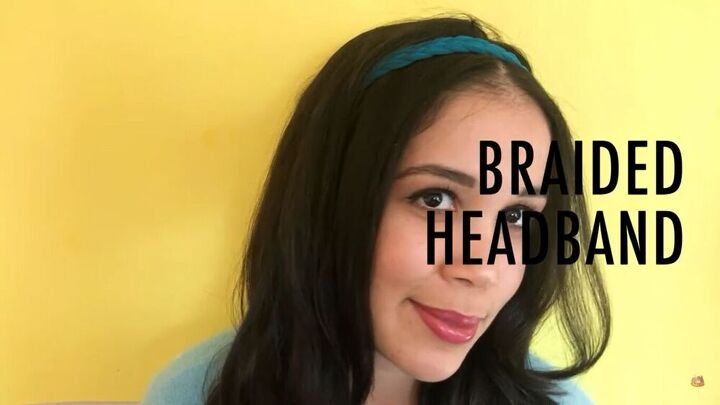 how to make a headband 3 cool ways to make a fabric headband, DIY braided headband