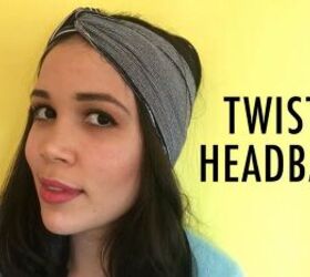 How to Make a Headband - 3 Cool Ways to Make a Fabric Headband | Upstyle