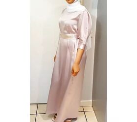 how to sew a maxi dress this elegant eid dress is great for beginners, DIY maxi dress