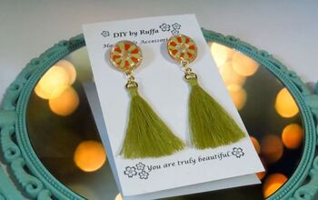 Have You Tried Making Resin Earrings? Check Out This DIY Tutorial