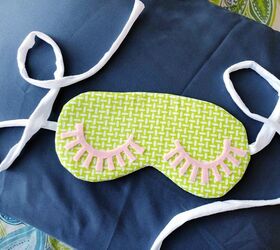 Create a Simple DIY Sleep Mask From Leftover Fabric