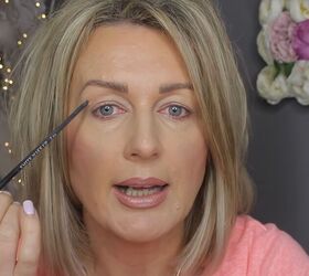 easy step by step makeup for mature hooded eyes, Finding the crease of your eye