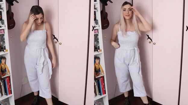 how to make a cute diy jumpsuit from scratch, Women s DIY jumpsuit