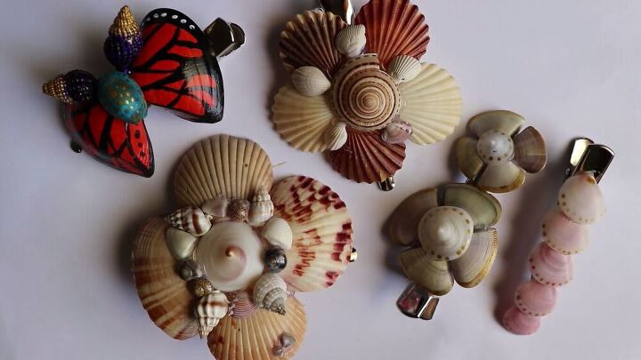 4 diy seashell hair clip ideas that will release your inner mermaid, DIY seashell hair clips