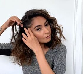 5 cute curly long bob hairstyles that are super easy to do, Braiding hair