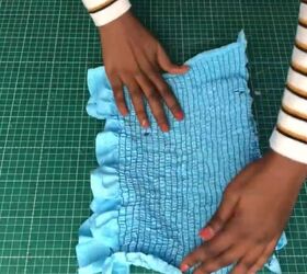 how to sew a shirred top simple step by step tutorial, Shirring on the top s bodice