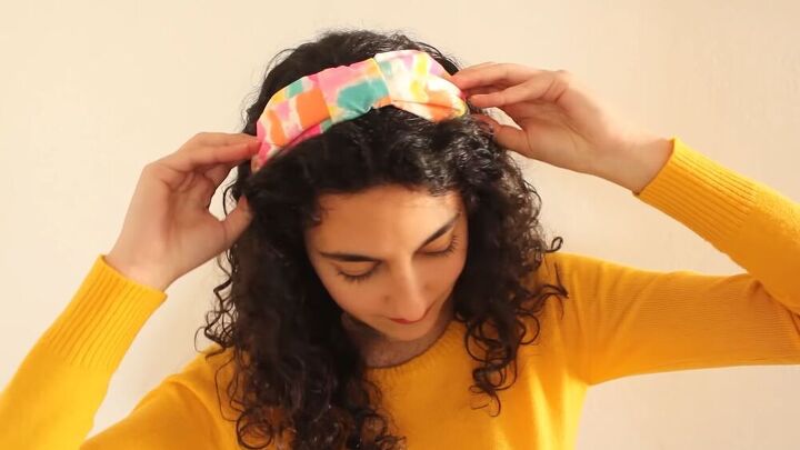 want to make your own turban headband try this quick easy tutorial, Make your own turban headband